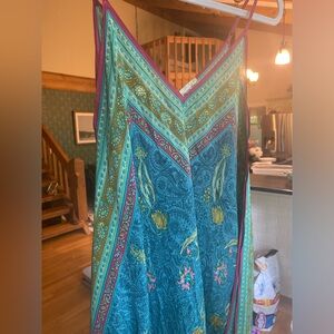 Anthropologie scarf dress. Holding Horses brand. Xs/Sp.